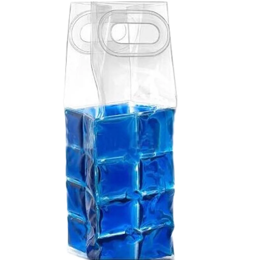 Rapid Ice Wine Cooler PVC Beer Cooler Bag Outdoors Ice Gel Bag Picnic