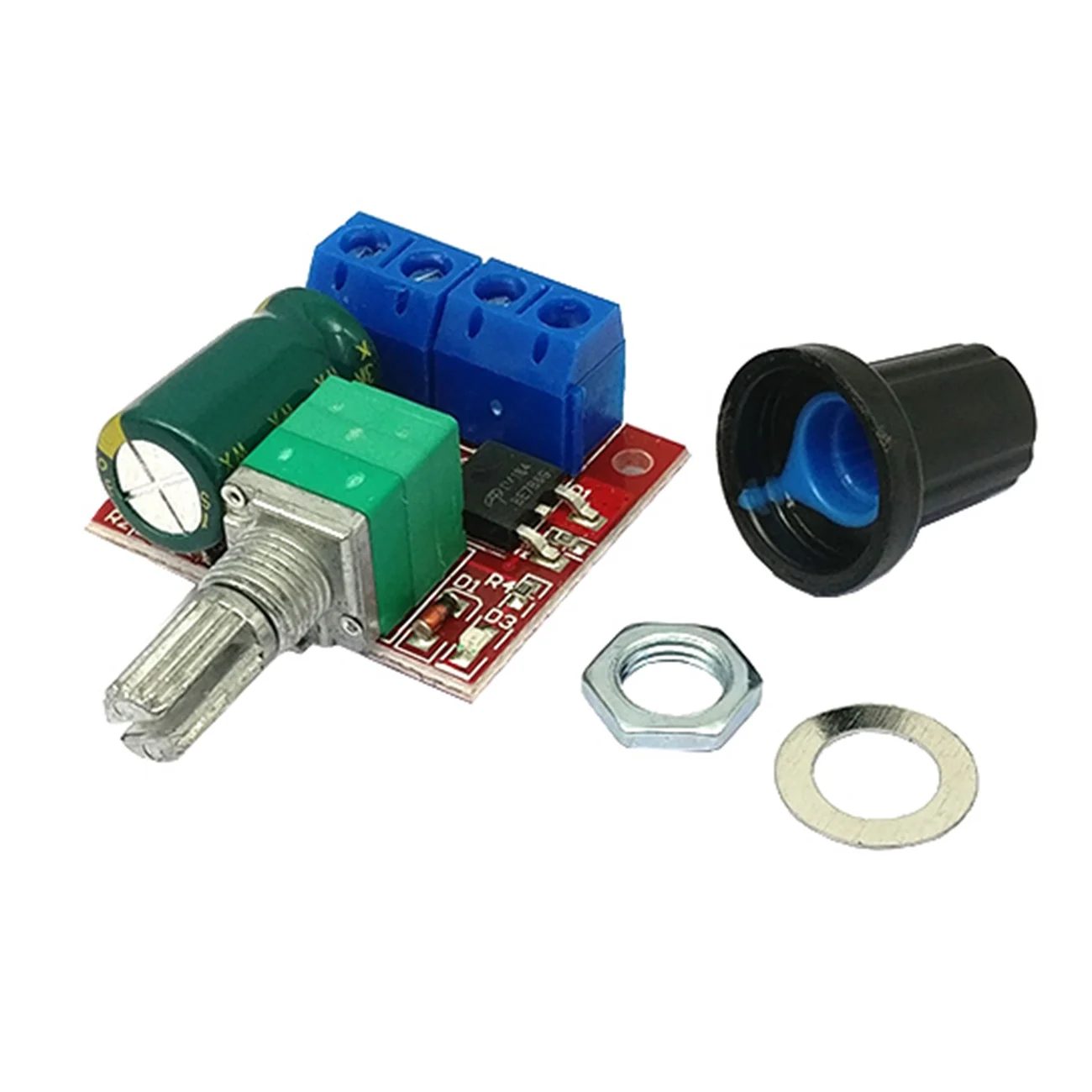 10Pcs DC 5V To DC 35V 5A 90W Mini DC Motor PWM Speed Controlle