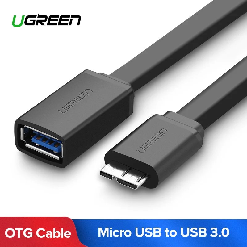 UGREEN Micro USB 3 0 OTG кабель адаптер к Женский Для Android Samsung Galaxy S5 Note Pro 12 2 Tab 2|otg usb adapter|otg