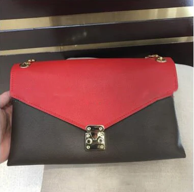 

2018 Genuine Leather fashion bag women handbag with good quality bags monogram bag new Women Luxury shoulder crossbody chain bag