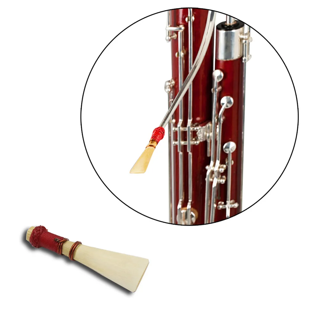 1pcs Medium Strength Bassoon Reed With Case Bassoon Parts & Accessories