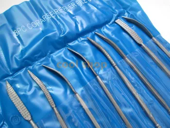 

8 PC Wood Rasping Riffler File Rasp Tool Rifler Set For Woodworker