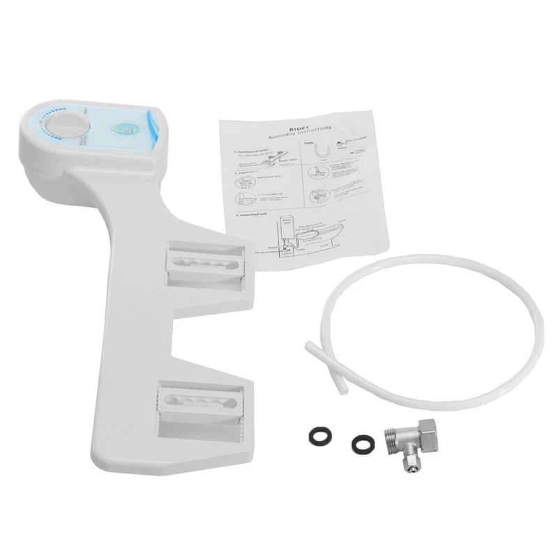 

Adjustable Non-electric Bidet Fresh Water Spray Toilet Seat Nozzle Attachment for Toilet Spray Nozzle Women Bidet Washing Gun