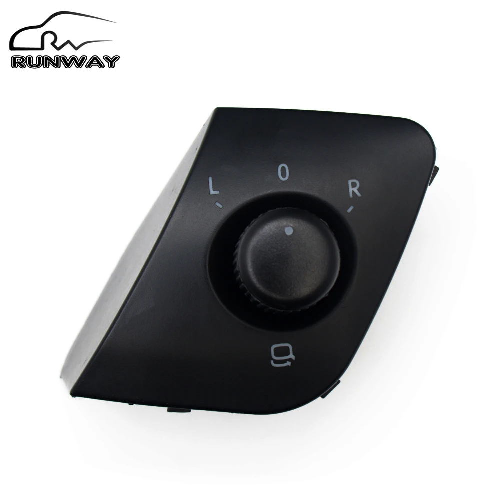 For Seat Ibiza 2008 2017 Electric Mirror Adjust Switch Rear View Mirror  Folding Control Knob Button 6J1959565 6J1 959 565|side mirror switch|mirror  switchmirror adjustment switch - AliExpress