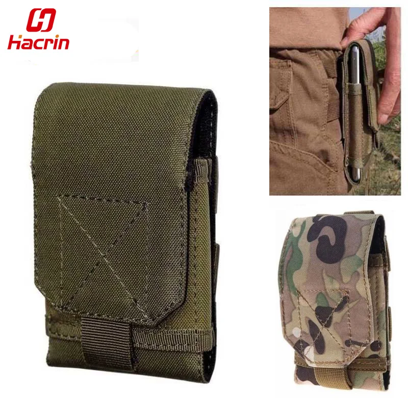 

Phone waist bag Large Size Army Camo Mobile Phone Hook Belt Pouch Sleeve Holster Cover Case For Oukitel K10000 MAX K5000