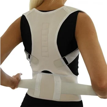 Adjustable Orthopedic Back Posture Support Braces Belt Corrector Posture Magentic Corrector de postura Shoulder Support Belt