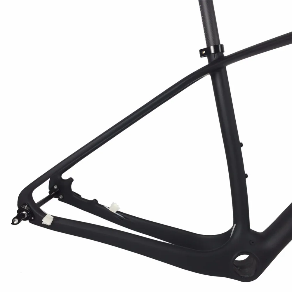 Discount T1000 Full Carbon Fiber MTB Bike Framesets, 27.5er 29er MTB Mountain Bicycle Carbon Frame+Fork+Seatpost+Handlebar+Stem PF30 9