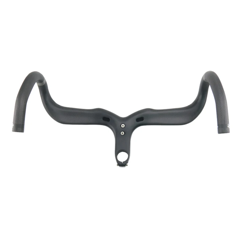 Руль велосипедный карбоновый с изогнутым стержнем 400/420/440 мм|carbon road bike handlebars|carbon