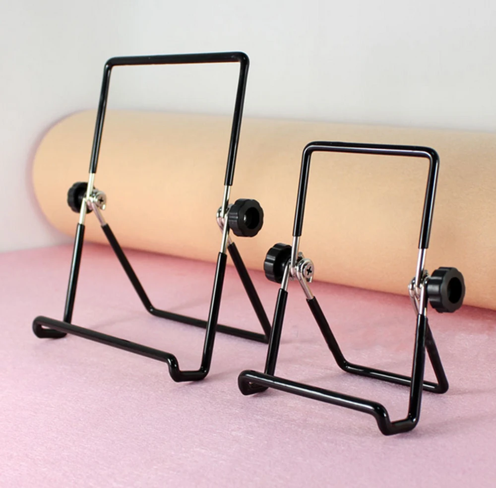 Universal Metal 180 Degree Adjustable Foldable Tablet Holder Stand for 7 10 inch Tablet PC for