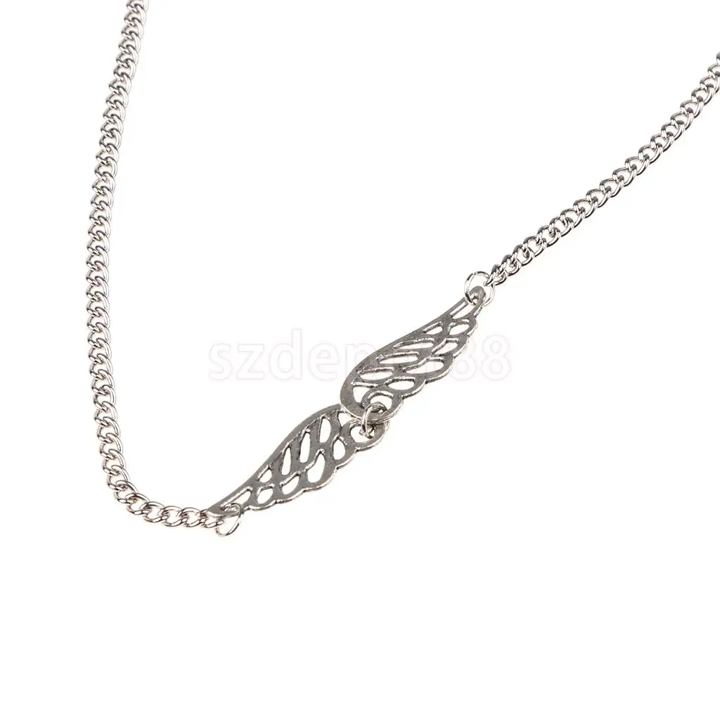 Sunglasses Lanyard Strap Necklace Metal Eyeglass Chain Cord Angel Wing Pendant