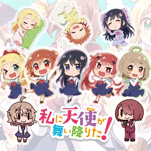 Аниме Wataten!: Ангел полетел ко мне Watashi ni Tenshi ga Maiorita! Косплей акриловый Шарм брелок
