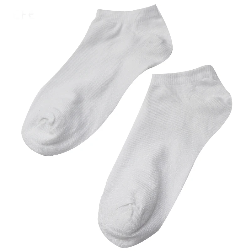 10pcs=5pair Womens Short Boat Socks Summer High Quality Polyester Breathable Casual 3 Pure Color Ankle Socks for Womens Socks