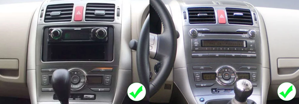 2 Din Car Multimedia Player Android 9 Auto Radio For Toyota Auris 2006~2012 DVD GPS 8 Cores 4GB+32GB Bluetooth WiFi 10