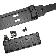 Тактический CNC задняя рейка крепление прицел, пригодный для серии AK страйкбол Электрический пистолет AEG охотничий прицел