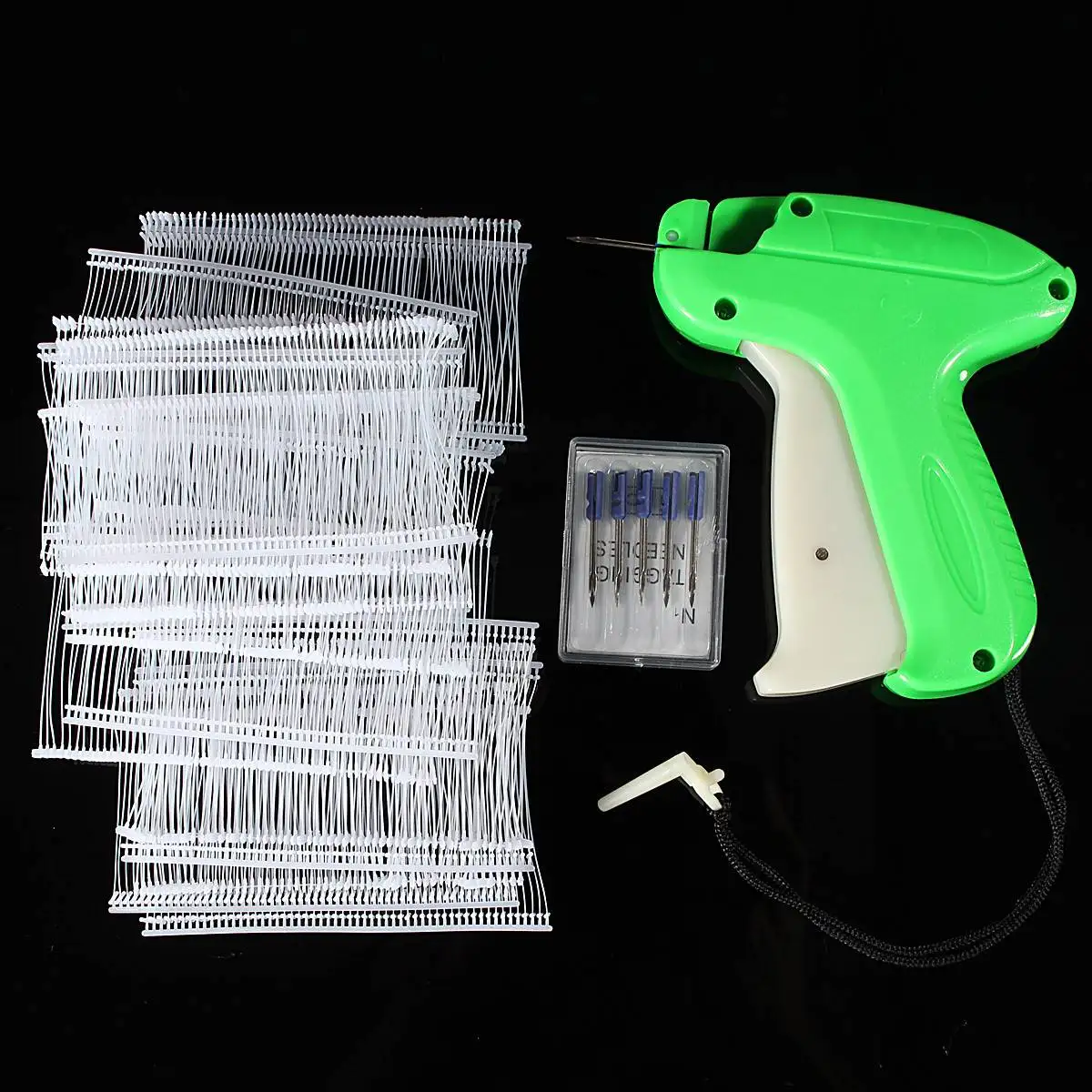 

Clothes Garment Price Label Tagging Tag Gun 1000 Barbs + 5 Needles Tag Guns