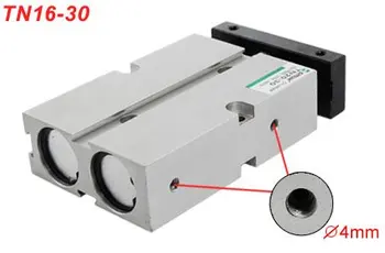 

Free Shipping 10pcs A Lot Double Rod Metal Pneumatic Cylinder TN16-30
