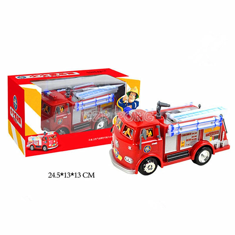 Camión juguete SAM para bombero, coche con Música + juguetes electrónicos educativos, de Color|Juguete fundido presión y vehículos de juguete| - AliExpress