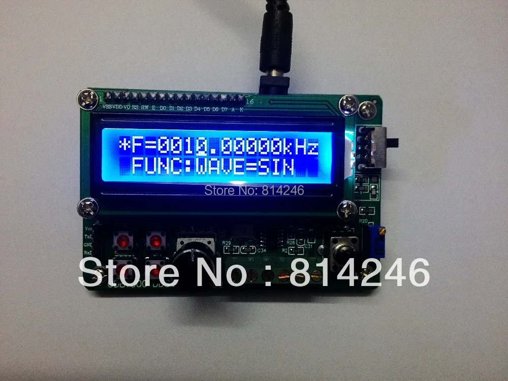 

0.01- 2MHz DDS Function Signal Generator Module Wave