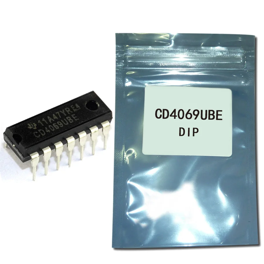CD4069UBE DIP14 CD4069 DIP CD4069 10 шт./лот