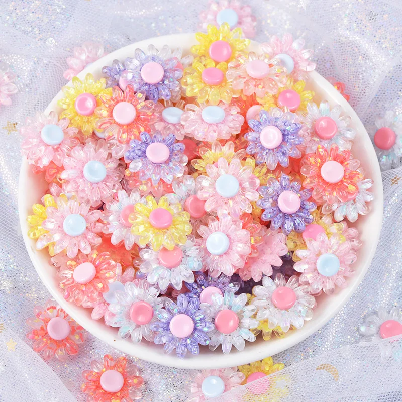 

Cute Sun Flower Model Mini Statue Figurine Crafts Ornament Miniatures Phone Stationery Box Pendant Necklace Earring Headwear DIY