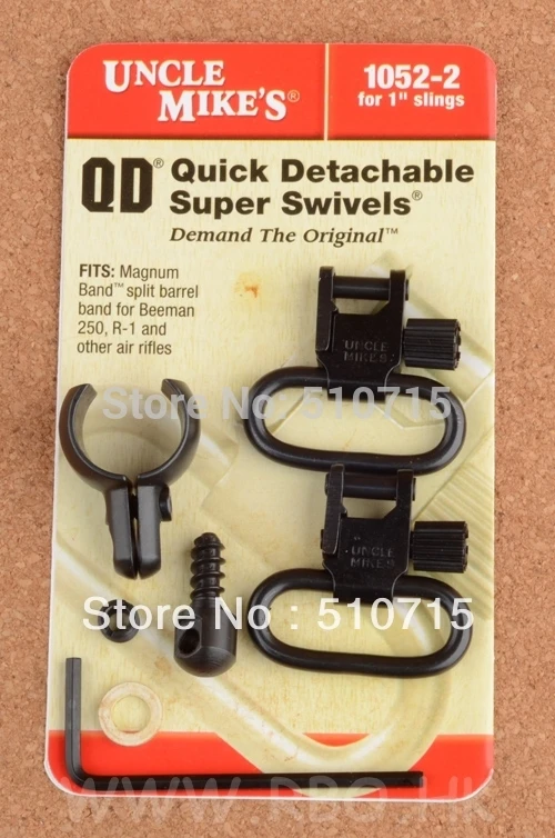 

Hunting Shooting Gun Sling Qd Super swivels Fit Magnum Band Split Barrel Band Beeman 250 R-1 Airgun 1052-2 M3892