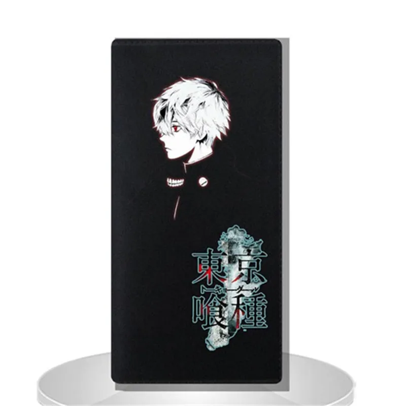 Горячая японский мультфильм Аниме Длинный кошелек Tokoyo ghul Kaneki Ken студенческий Длинный кошелек из искусственной кожи крутой человек/женщина биллфолд - Цвет: 032LTK Tokoyoblack