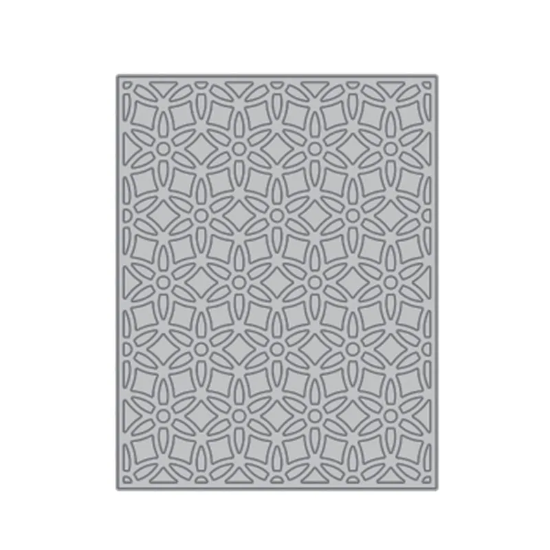 

Naifumodo 100*81mm Hollow Flower Background Metal Cutting Dies Scrapbooking for Card Making DIY Embossing Cuts Dies Craft