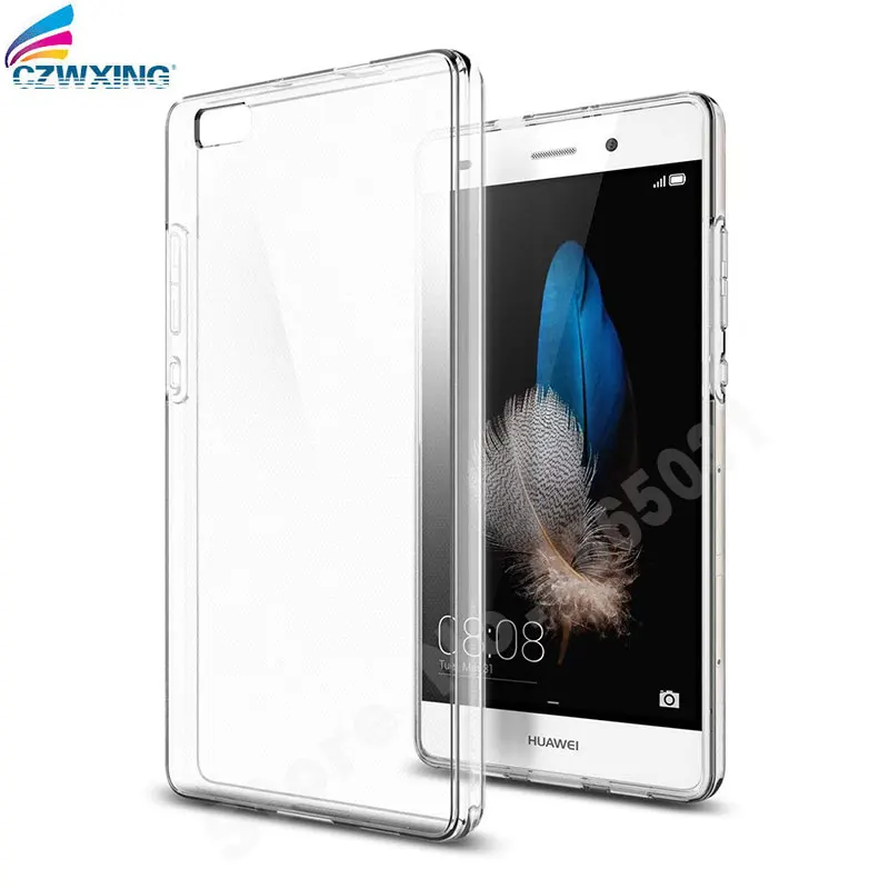 Силиконовый чехол для huawei Ascend P8 Lite P 8 huawei P8lite ALE-L21 ALE-L23 ALE-L04 ALE-L02 прозрачный TPU чехол ALE L21 L23