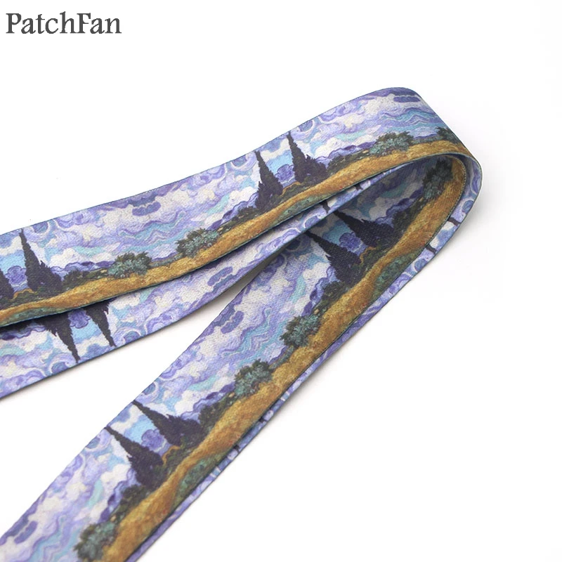 Patchfan картины Ван Гога шеи ремешки для ключей очки держатель карты брелок для ключей телефоны камеры webbing A0263