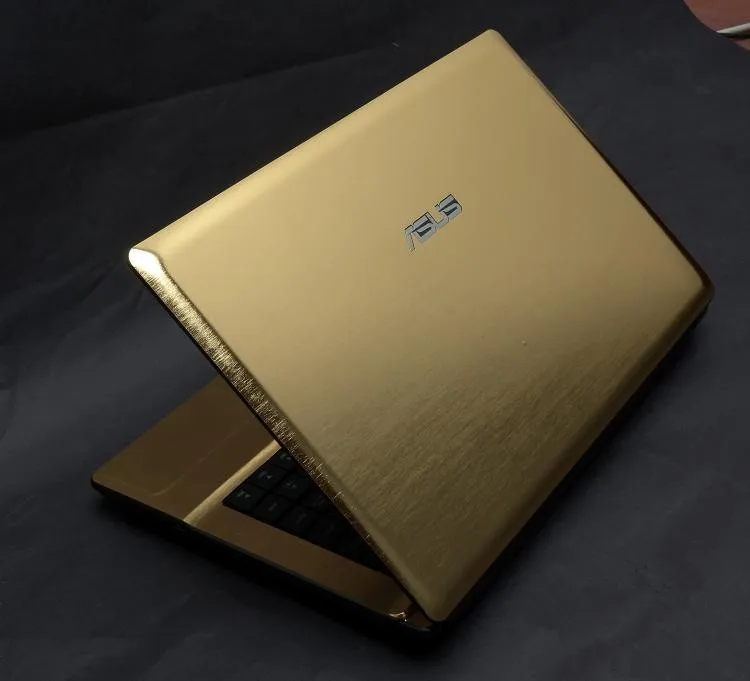 Gold brushed Ноутбука углеродного волокна кожи Стикеры Крышка для hp двумя способами; женские 15 DC0051nr dc0075TX dc0015 dc0049 dc0020nf dc0014 dc0110tx dc0003na dc0001ng - Цвет: Gold brushed
