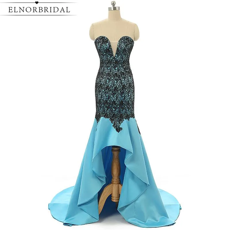Vestido De Noche вечернее платье Длинные 2019 Винтаж Милая Русалка Выпускные платья Кружево особых случаев праздничное