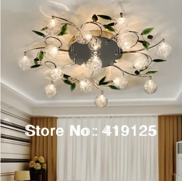 Cheapest Fashion Crystal ceiling light modern For Living Room Bedroom