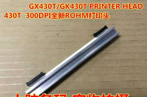 Оригинальная новая тепловая Печатающая головка для GK430T/GX430T 300 точек/дюйм(105934-039) печатающая головка штрих-кода