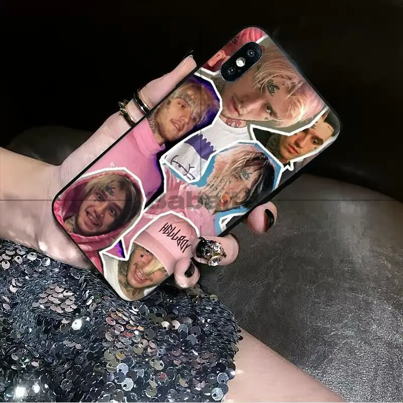 Babaite Lil Peep Lil Bo Peep DIY Роскошный Высокий протектор на конце чехол для iPhone 8 7 6 6S Plus 5 5S SE XR X XS MAX Coque Shell - Цвет: A7