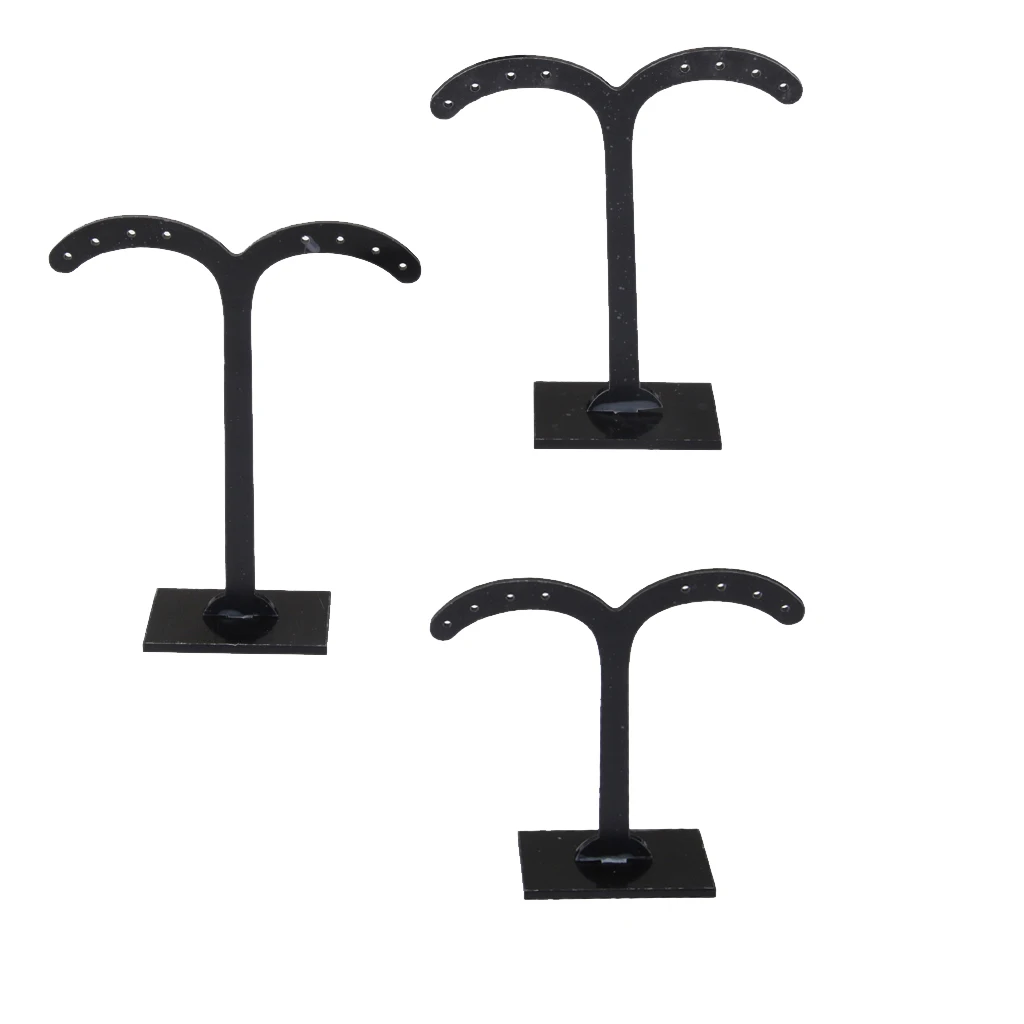 

3pcs Jewelry Tower Tree Earrings Holder Organizer Earring Stand Earring Display for Jewelry Store Decor for DIY Earring Necklace