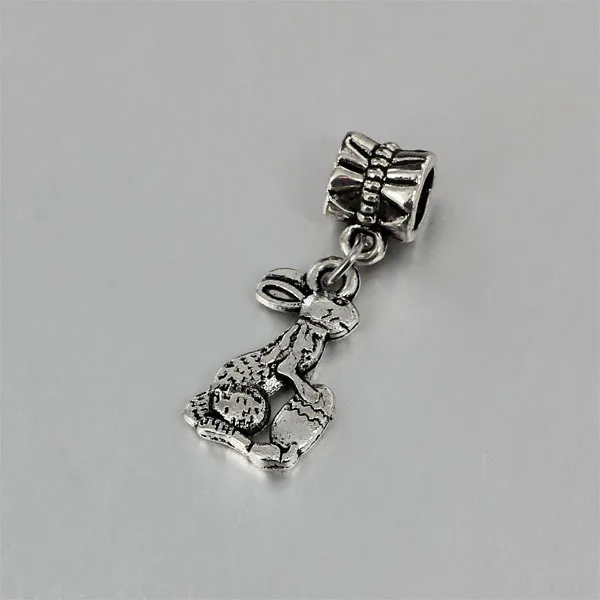 free shipping silver color kangaroo charms Fits European Pandora Charm
