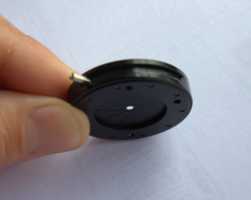 ESHINEY 1,5-18,7 мм увеличительный диаметр зум оптический Ирис конденсатор ирисовой Диафрагмы конденсатор 10 лезвий для цифровой камеры микроскоп