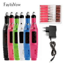 Electric Nail Drill Bit Apparatus Machine For Manicure Pedicure Nail Art Milling Cutters Cuticle Gel Remover Tools US EU Plug Electric Nail Drill Bit Apparatus Machine For Manicure Pedicure Nail Art Milling Cutters Cuticle Gel Remover Tools US EU Plug
