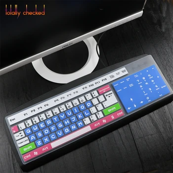 

For Lenovo KB-1701 SK8817 K4803 SK-8825L KBBH21 SK8827 KU1619 Desktop PC Mechanical Gaming Keyboard skin Silicone Keyboard Cover