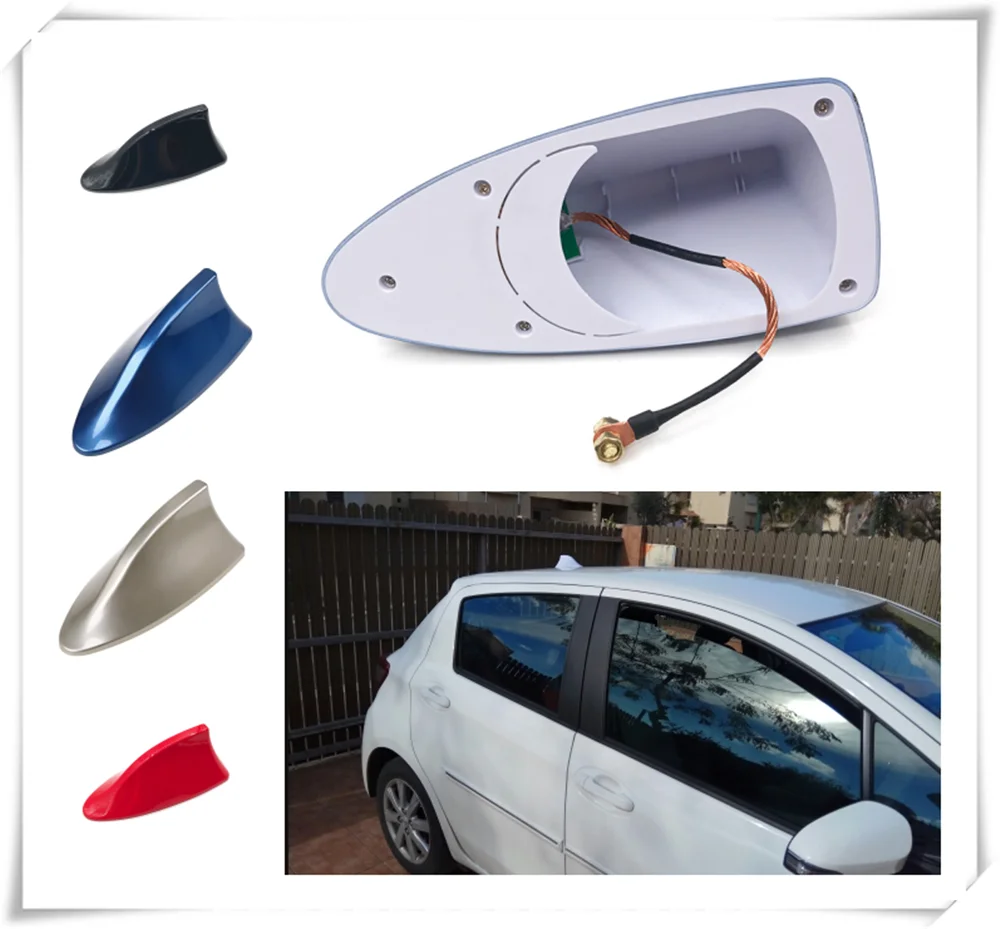 

High quality car styling shark fin radio signal roof antenna auto parts for Volkswagen vw Touran 1.4 Fox 1.2 Touareg2 GolfA5 GT