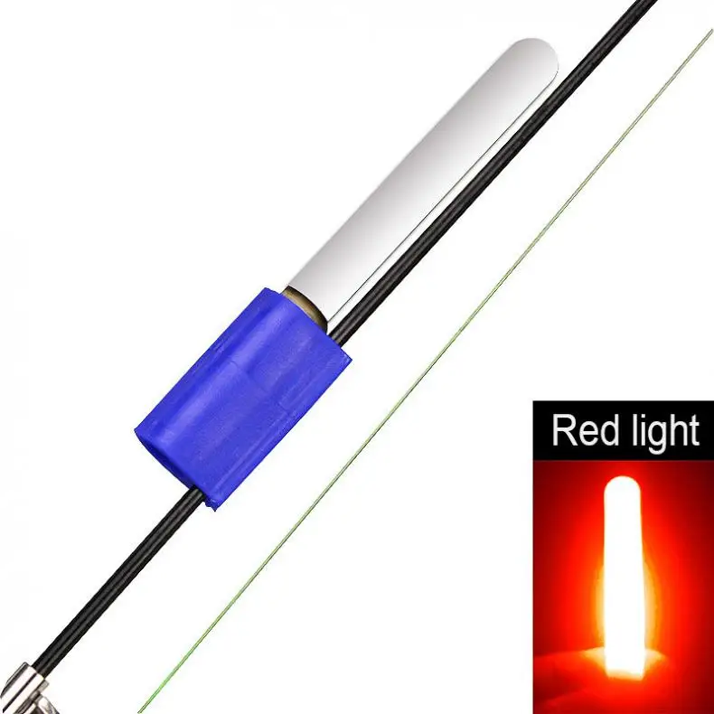 Электронный светильник для ночной рыбалки, 7,7 см, 6,5 г, водонепроницаемая светящаяся лампа, светящиеся в темноте палочки для морской скалы, приманка, удочка