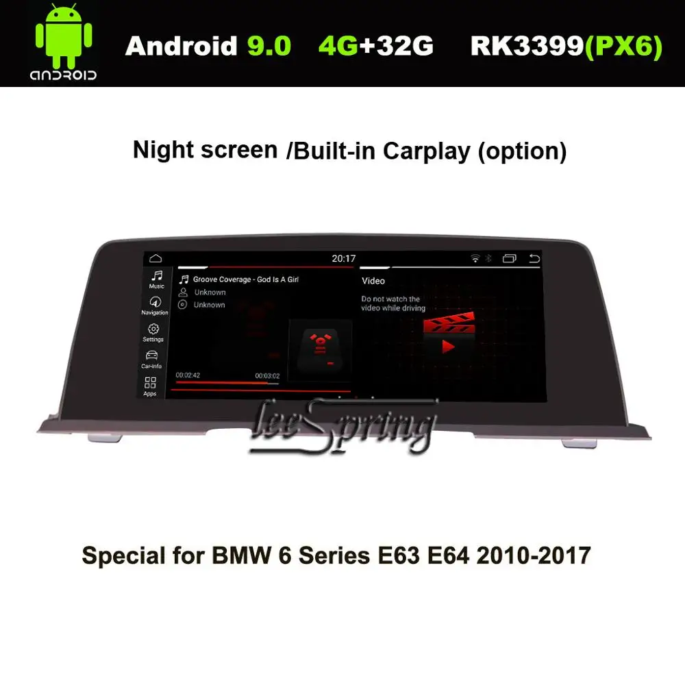 Cheap 10.25 inch IPS Screen Android 9.0 Car GPS Navigation for BMW 6 Series E63 E64 2010-2017 0 Cheap 10.25 inch IPS Screen Android 9.0 Car GPS Navigation for BMW 6 Series E63 E64 2010-2017 0