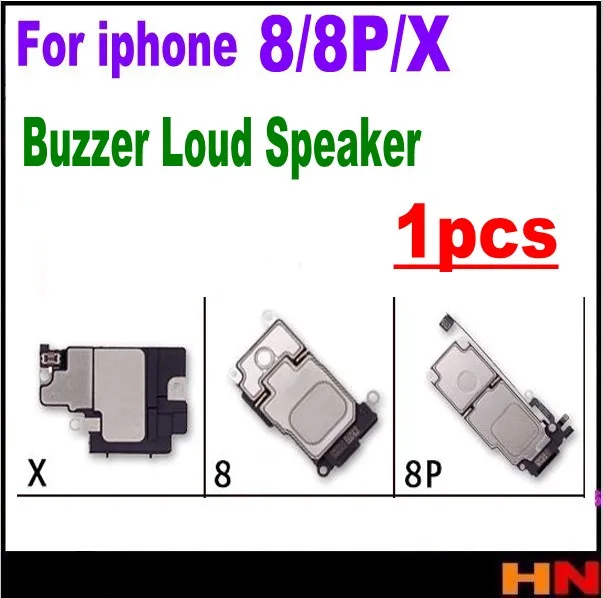 1 шт. для IPhone X 8 8p plus Зуммер Громкий динамик звук звонка Запасные части гибкий
