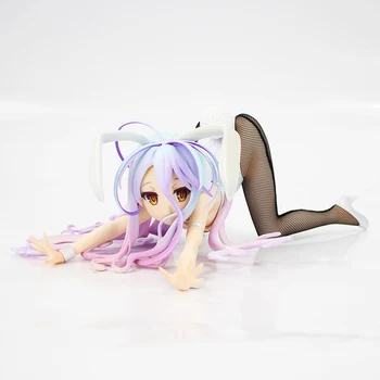 

Anime 1/4 Scale Freeing NO GAME NO LIFE Bunny Ver. Shiro Sexy Girl Figurine PVC Action Figure Collection Model Doll Toy