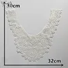New arrive White Lace Collar Embroidery Applique Neckline Lace Collar Embellishments Trims Wedding Dress Accessories YL1762 ► Photo 2/3