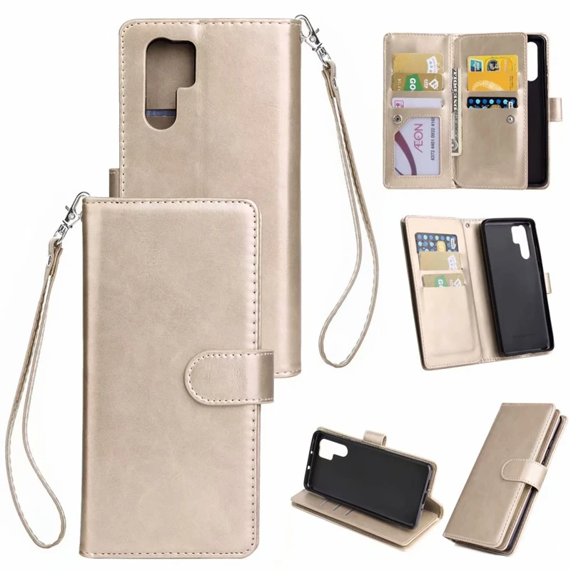 Для samsung (J3 J4 J6 J7 J8 A8 A6 Plus A9 A7 A750) 2018 многофункциональный кожаный бумажник с 9