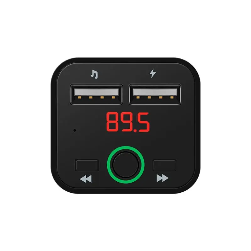 Fm-передатчик громкой связи AUX аудио mp3-плеер с ЖК-экраном для iPhone
