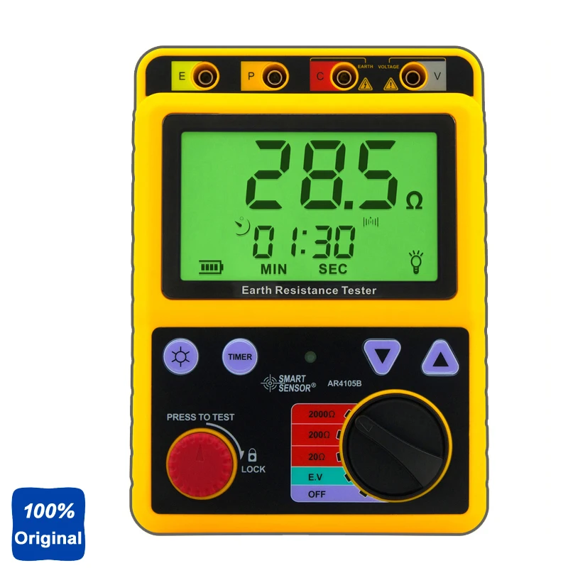 

100% Original AR4105A Portable Digital Earth Resistance Meter
