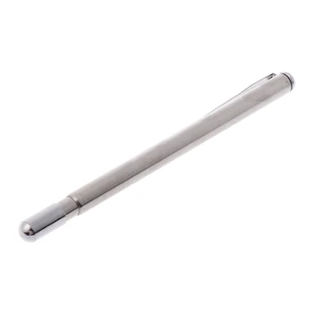 

1Pc Creative Ballpoint Pen Pointer Pen Section 6 Stainless Steel Telescopic Ballpoint Pen Teacher Supply