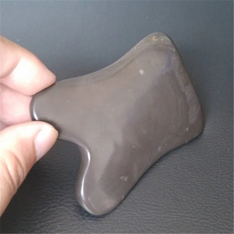 1 Pcs natural U type bian stone guasha board massage tool facial treatment scraping tool for body health care 1 Pcs natural U type bian stone guasha board massage tool facial treatment scraping tool for body health care